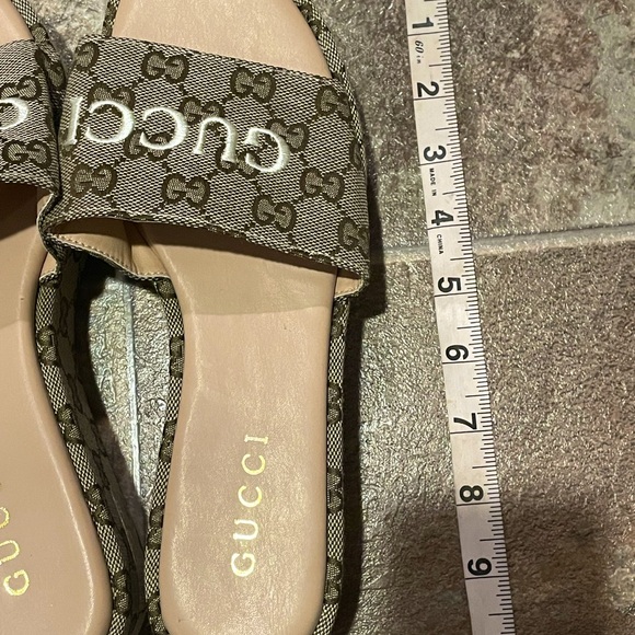 GGee monogram sandals clogs slides shoes to match your bag purse so cute 😍💎 - Picture 3 of 3